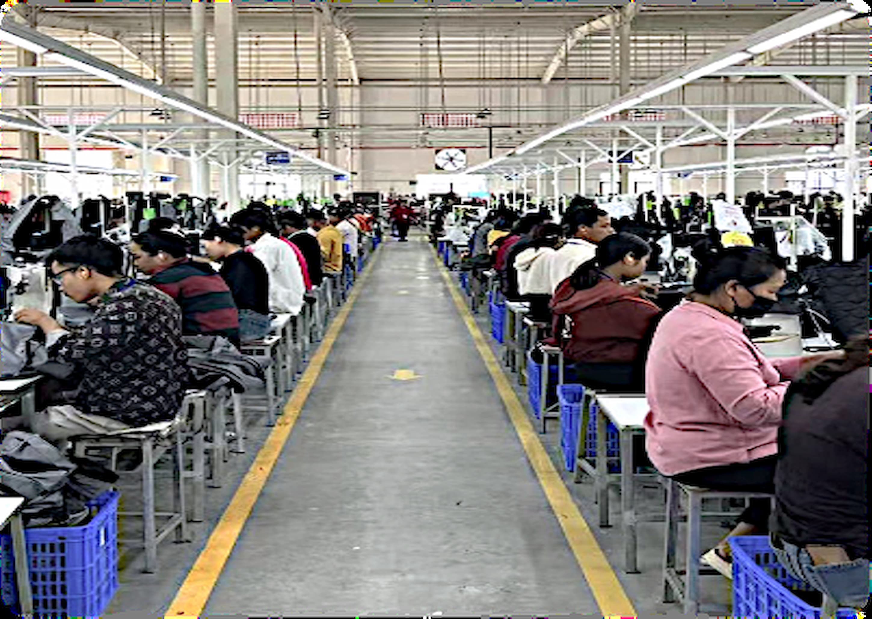 Cambodia Factory - Sewing Lines