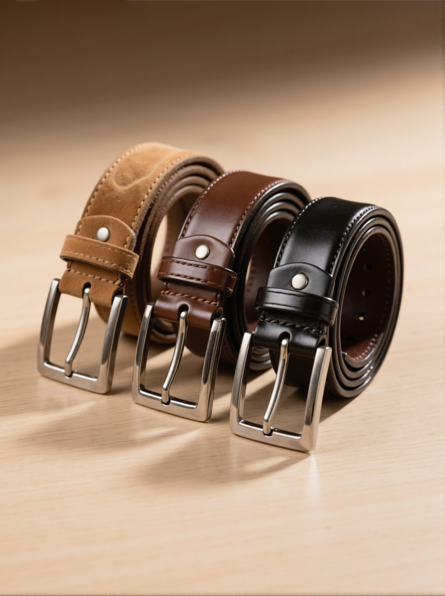 Belt Manufacturing - Custom leather and fabric belts